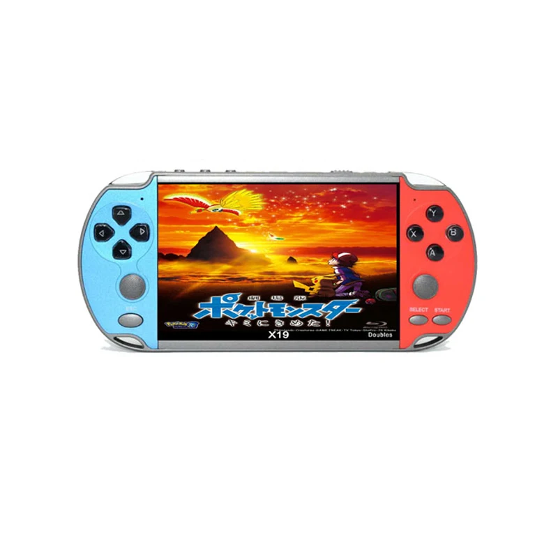 X19 Handheld Game Console 4.3 Inch Screen 32 bit 8GB Video Games Consoles For Double player
X19 Handheld Game Console 4.3 Inch Screen 32 bit 8GB Video Games Consoles For Double player