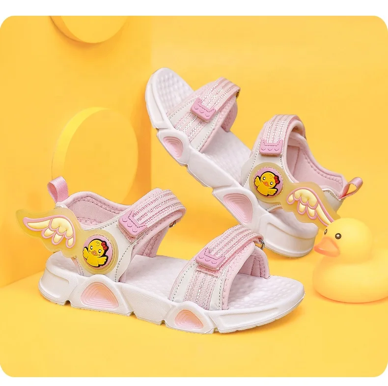 Summer Children's Fancy Kids Soft Sports Fashion Lightweight Beach Casual Sandals For Girls, White and pink
Summer Children's Fancy Kids Soft Sports Fashion Lightweight Beach Casual Sandals For Girls, White and pink