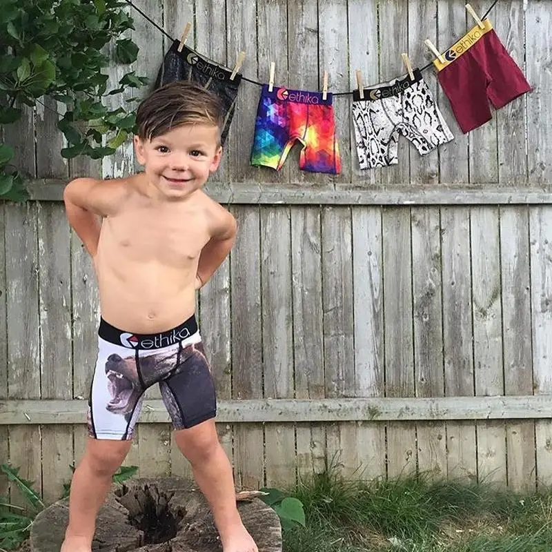 New style ethika brand ethika kids boxers birefs boys underwear short for children, As picture show
New style ethika brand ethika kids boxers birefs boys underwear short for children, As picture show