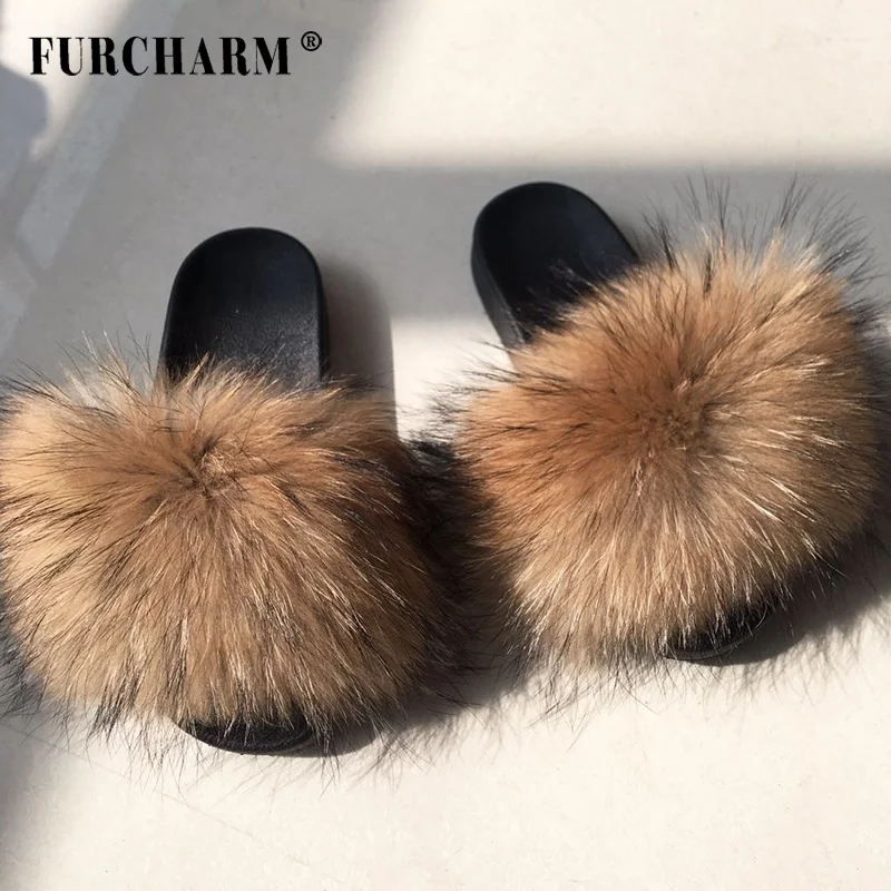Custom logo indoor eva sole slide sandal colorful 100% fox fur slipper, White/ black/ dark green /red wine / light gray /raccoon color
Custom logo indoor eva sole slide sandal colorful 100% fox fur slipper, White/ black/ dark green /red wine / light gray /raccoon color
