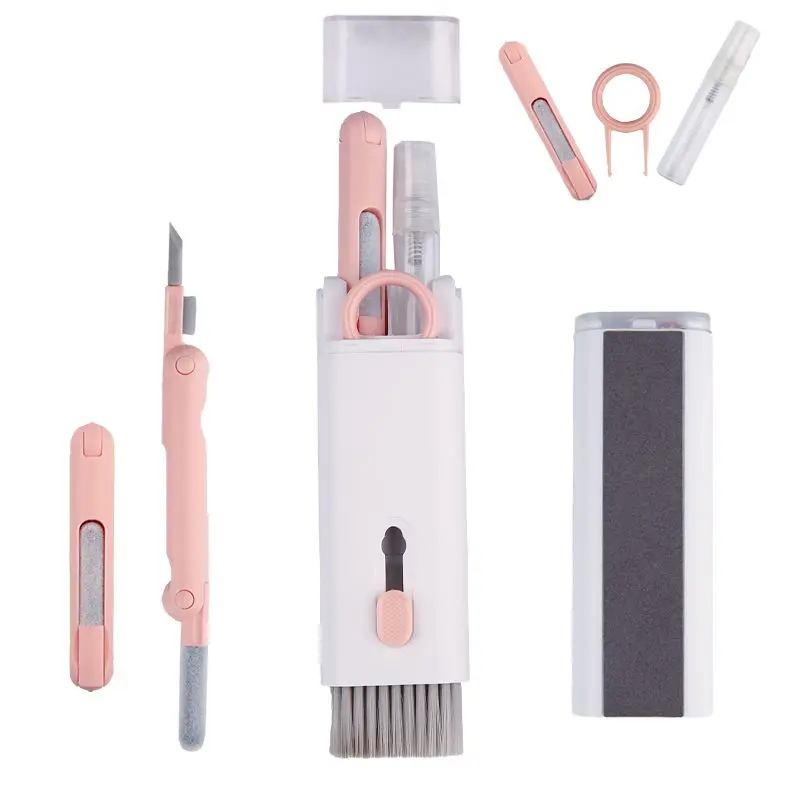 Q7 Portable 7-in-1 Multifunctional Cleaning Tool Electronics Cleaner Kit Keyboard Cleaner kit
Q7 Portable 7-in-1 Multifunctional Cleaning Tool Electronics Cleaner Kit Keyboard Cleaner kit