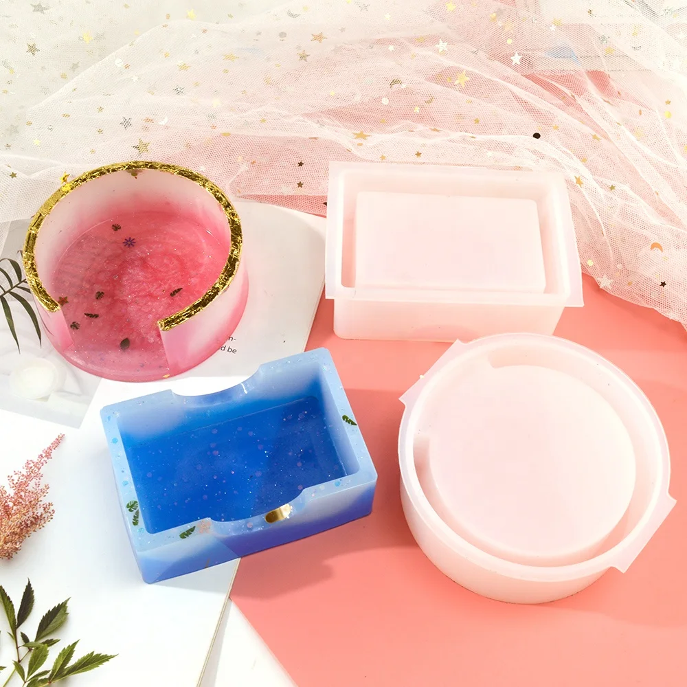 DM097 New Handmade Standard Coaster Storage Box Resin Mold For Home Hotel Restaurant Tea Cup Coaster Box
DM097 New Handmade Standard Coaster Storage Box Resin Mold For Home Hotel Restaurant Tea Cup Coaster Box