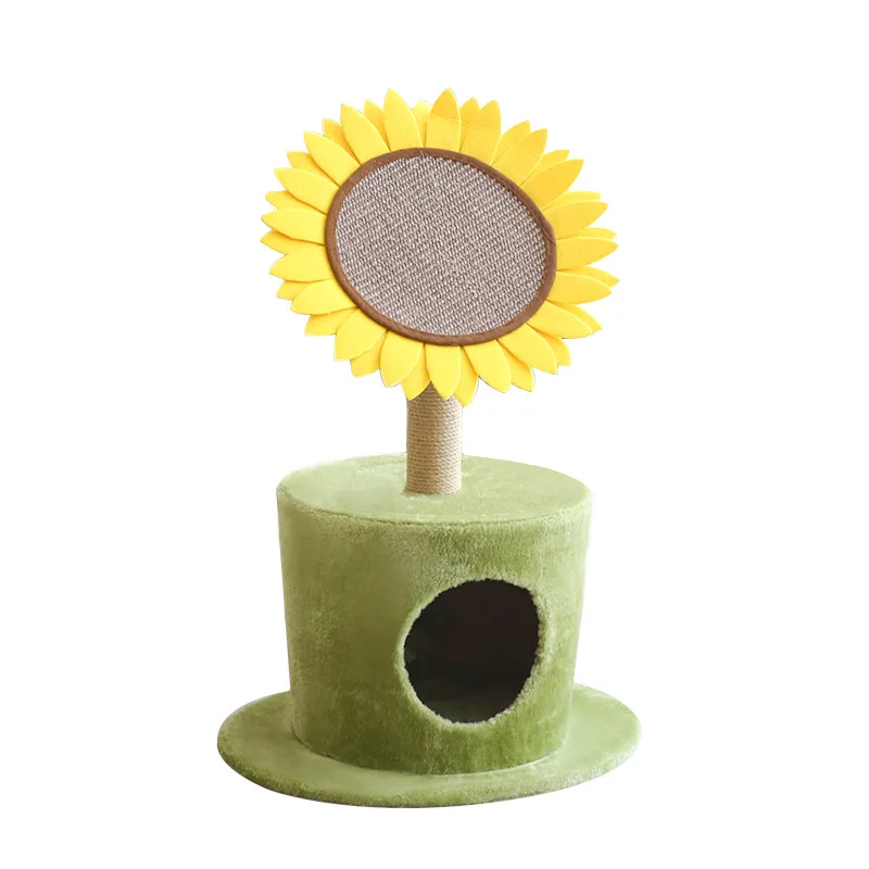 new Sunflower cat litter wooden cat climbing frame sisal grinding claw cat scratch board
new Sunflower cat litter wooden cat climbing frame sisal grinding claw cat scratch board