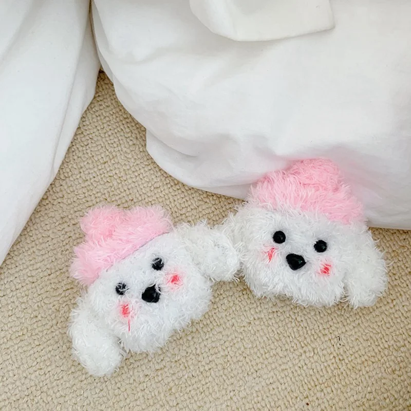 Wholesale Cute Plush Dog Earphone Case Pink Hat For Airpods Pro 2 1 TPU Protective Cover Best Gift, Pink white
Wholesale Cute Plush Dog Earphone Case Pink Hat For Airpods Pro 2 1 TPU Protective Cover Best Gift, Pink white