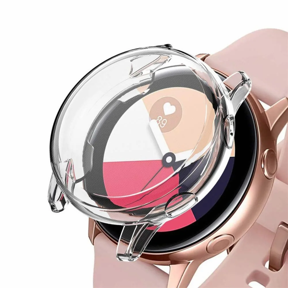 Protector Case Watch active Screen TPU Protect Shell Silicone for Samsung Galaxy Watch Active 2 44mm 40mm Full Case Cover
Protector Case Watch active Screen TPU Protect Shell Silicone for Samsung Galaxy Watch Active 2 44mm 40mm Full Case Cover