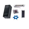 Complete keypad reader access control hid access control with power supply and 280KG electric lock