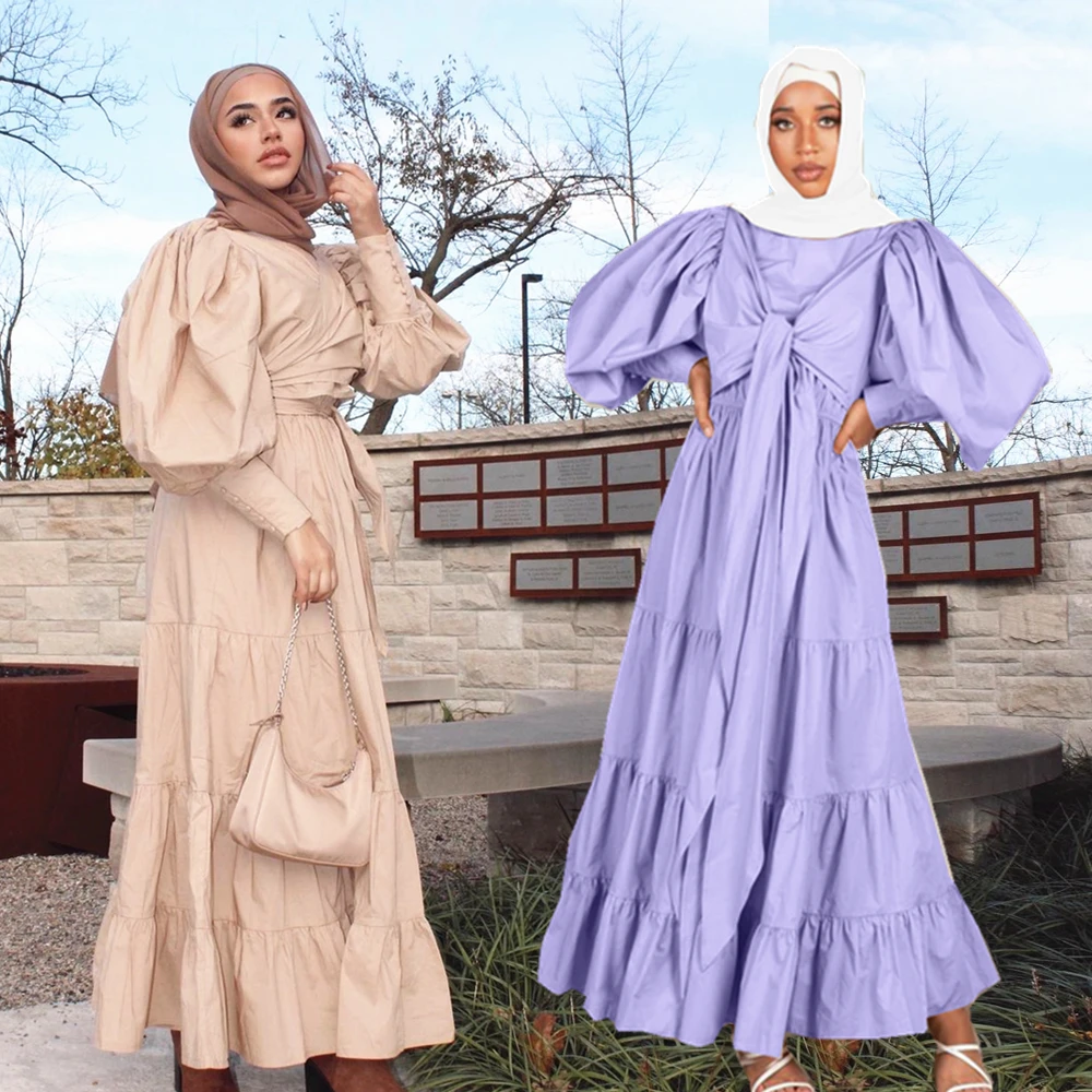 2021Wholesale Fashion Cotton Islamic Clothing Dress Comfortable Cotton Long Skirt For Muslim Women Abaya Dress, 2 colors
2021Wholesale Fashion Cotton Islamic Clothing Dress Comfortable Cotton Long Skirt For Muslim Women Abaya Dress, 2 colors