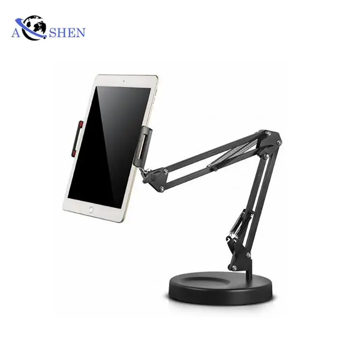 Adjustable stable Clamp Clip Tablet Stand desktop holder table Bracket for live broadcast recording, Black
Adjustable stable Clamp Clip Tablet Stand desktop holder table Bracket for live broadcast recording, Black