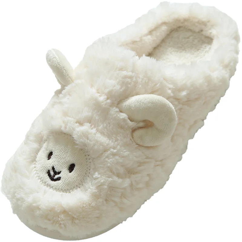 Cute Soft Fleece Women Indoor Slippers Lovely Sheep Warm Winter Home Slippers For Women
Cute Soft Fleece Women Indoor Slippers Lovely Sheep Warm Winter Home Slippers For Women