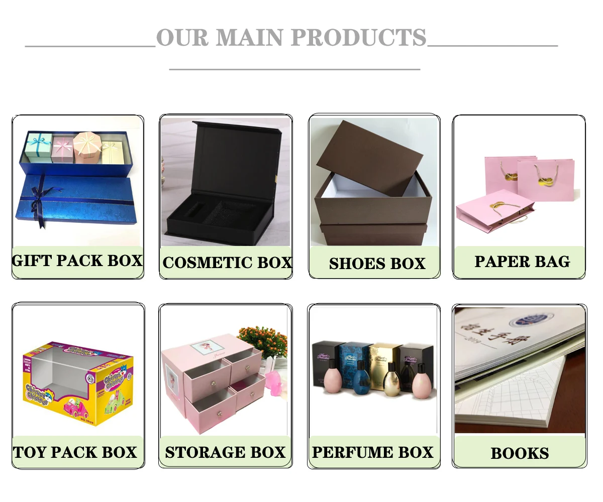 cheaper price high quality cardboard hamper bridesmaid gift box