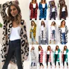 J18 2019 winter cardigans New leopard cardigan knitted cardigans for women