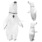 Crazy jurassic Waterproof Polyester Inflatable Costume Polar Bear Costume Party Halloween Costume Adult Size