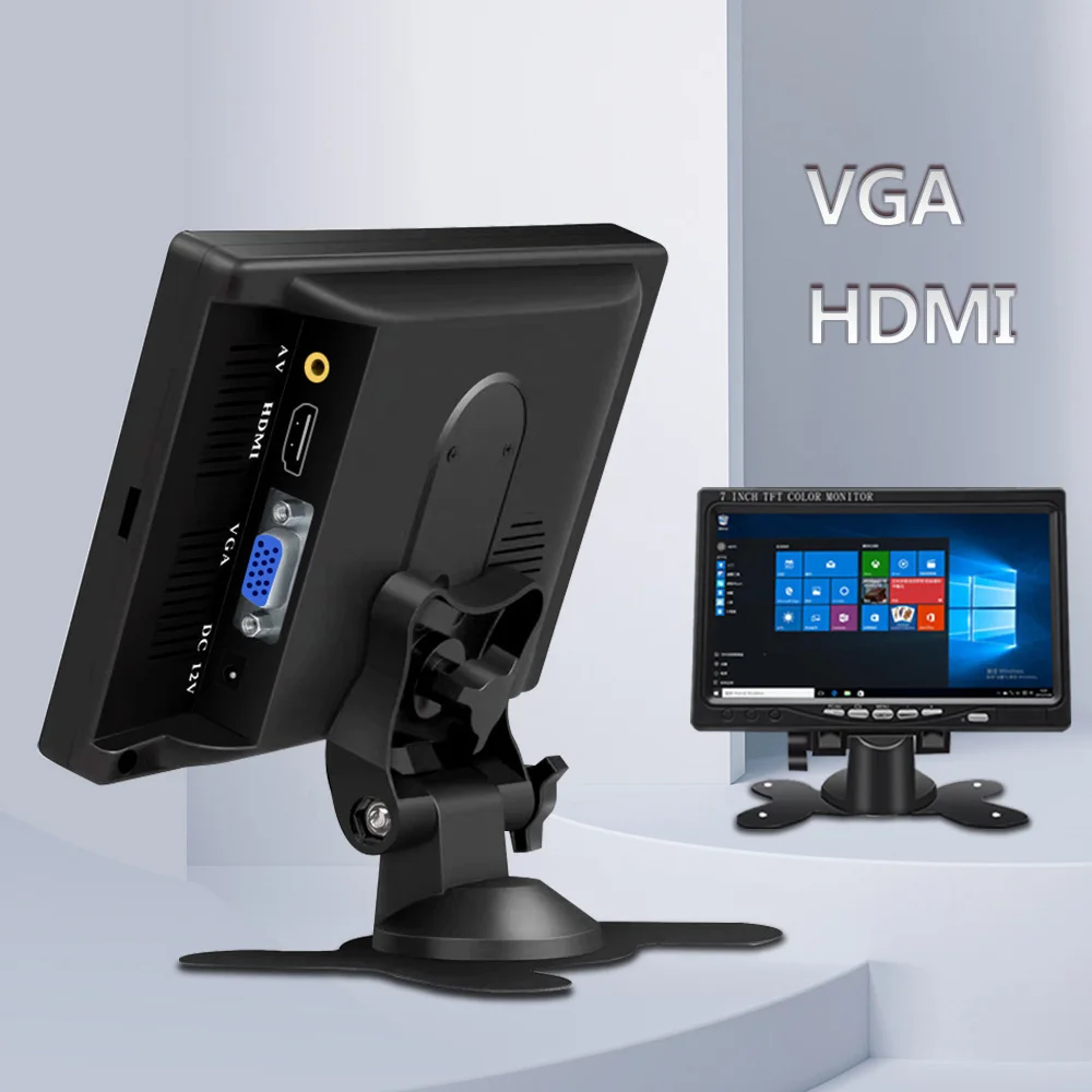 7 Inch Cctv Mini Monitor with Hd-mi Port 8/9/10 Inch Monitor with Spekar Ahd Lcd Extended Monitor Screens for Video Camera Hd-mi
7 Inch Cctv Mini Monitor with Hd-mi Port 8/9/10 Inch Monitor with Spekar Ahd Lcd Extended Monitor Screens for Video Camera Hd-mi