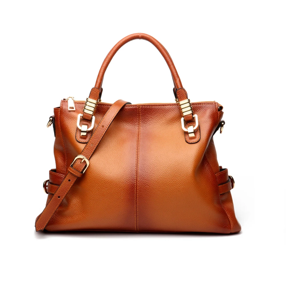 Western Style Ladies Genuine Leather Shoulder Bag Women Tote Hand bag Lady Handbag 2021, Brown
Western Style Ladies Genuine Leather Shoulder Bag Women Tote Hand bag Lady Handbag 2021, Brown