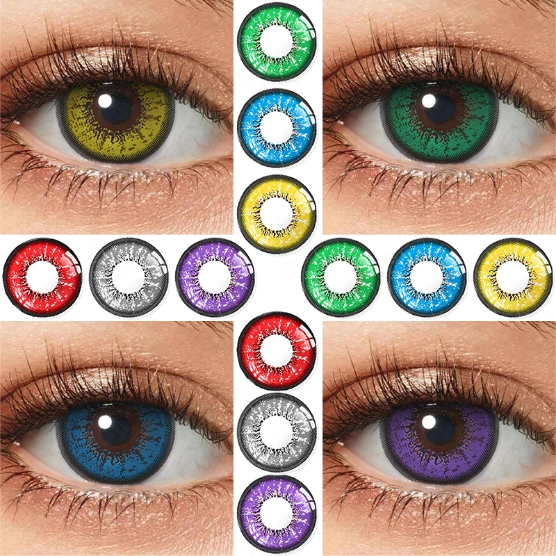 Wholesale Magister eye lens cheap contact lenses new arrival soft color contact lenses for dark eyes, 6 colors
Wholesale Magister eye lens cheap contact lenses new arrival soft color contact lenses for dark eyes, 6 colors