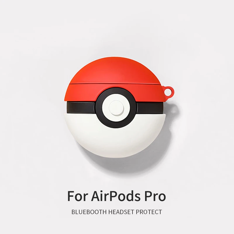 Cute Cartoon Poke Ball Game player Headphone Cases For Airpods Pro For Airpods 3 Earphone Cover, Colorful
Cute Cartoon Poke Ball Game player Headphone Cases For Airpods Pro For Airpods 3 Earphone Cover, Colorful