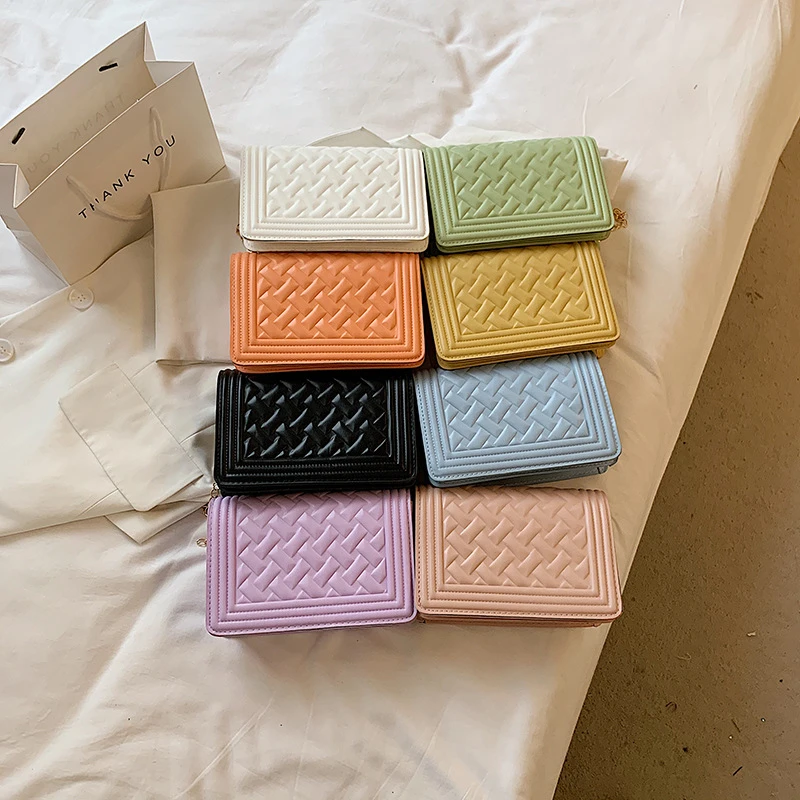 GS227 Fashion Bag 2021 New Korean Female Bag Chain Shoulder Messenger Bag Small Square Women Handbag, White, yellow, purple, green, blue, black, pink, orange
GS227 Fashion Bag 2021 New Korean Female Bag Chain Shoulder Messenger Bag Small Square Women Handbag, White, yellow, purple, green, blue, black, pink, orange