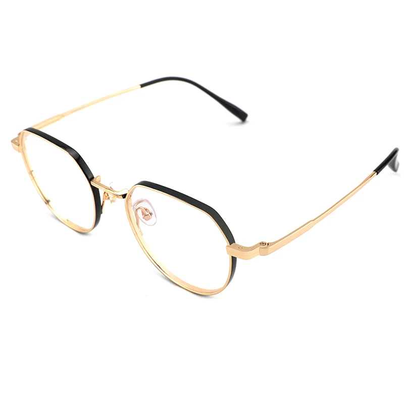 Professional Design Unisex Personality Titanium Optical Frame Myopia Glasses In Stock, As shown
Professional Design Unisex Personality Titanium Optical Frame Myopia Glasses In Stock, As shown
