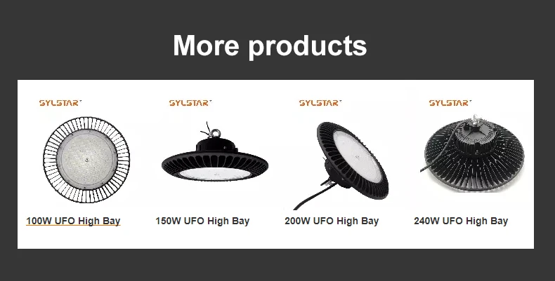 Competitive price IP65 130lm/W 5 years warranty led high bay light 100w 150w 240w luminaire year zigbee for warehouse - ANKUX.COM