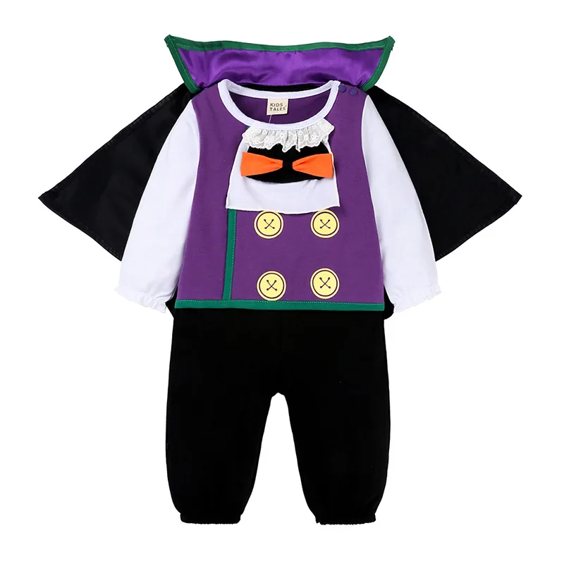 2021 fall fashion Baby clothes printing cartoon vampire Halloween costumes onesie baby boy's rompers
2021 fall fashion Baby clothes printing cartoon vampire Halloween costumes onesie baby boy's rompers
