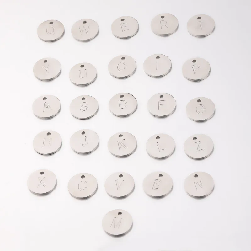 XuQian New Arrival Stainless Steel 26 Letter Charms Pendant for Jewelry Making, Gold and silver
XuQian New Arrival Stainless Steel 26 Letter Charms Pendant for Jewelry Making, Gold and silver
