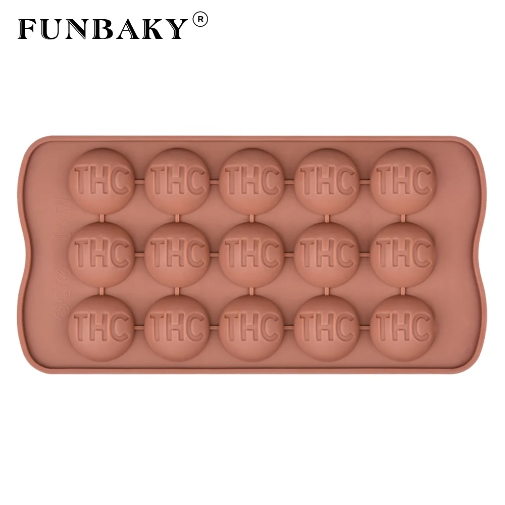 FUNBAKY Candy molds 15 cavity semicircle round shape chocolate silicone mold hemisphere sweet making scented candle with letter, Customized color
FUNBAKY Candy molds 15 cavity semicircle round shape chocolate silicone mold hemisphere sweet making scented candle with letter, Customized color