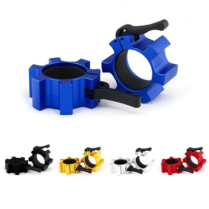 Weight Lifting Bar Accessaries Gym Fitness Barbell Collar Aluminum Alloy Barbell Lock Clip Clamp, Black.red.golden. blue.white..or customized
Weight Lifting Bar Accessaries Gym Fitness Barbell Collar Aluminum Alloy Barbell Lock Clip Clamp, Black.red.golden. blue.white..or customized
