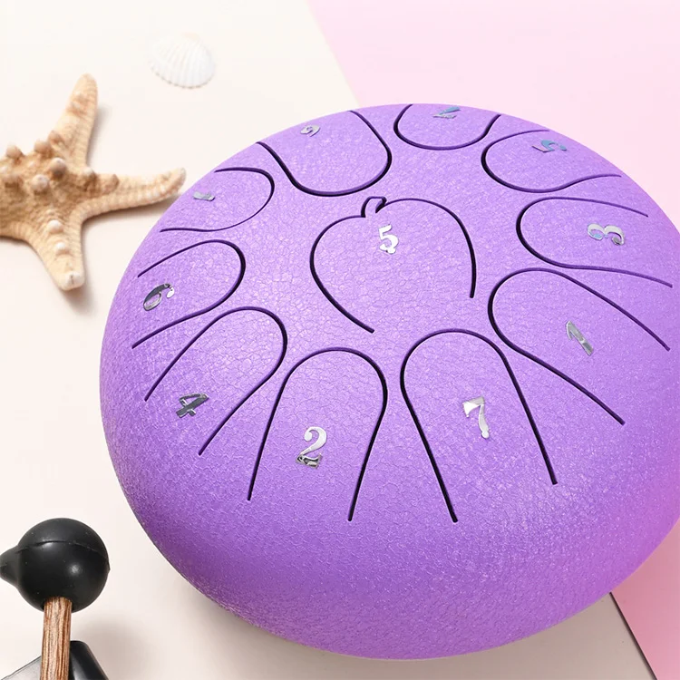 Wholesale Steel Tongue Drum Percussion Instrument Healing Drum Ethereal Drum Kit with Bag for Kid, Blue/red/green/gold/purple
Wholesale Steel Tongue Drum Percussion Instrument Healing Drum Ethereal Drum Kit with Bag for Kid, Blue/red/green/gold/purple
