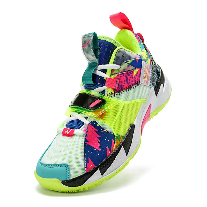 New Arrival Colorful Basketball shoes For Men Sport Shoes Fashion High Cut Street Basketball Sneakers for outdoor playing
New Arrival Colorful Basketball shoes For Men Sport Shoes Fashion High Cut Street Basketball Sneakers for outdoor playing