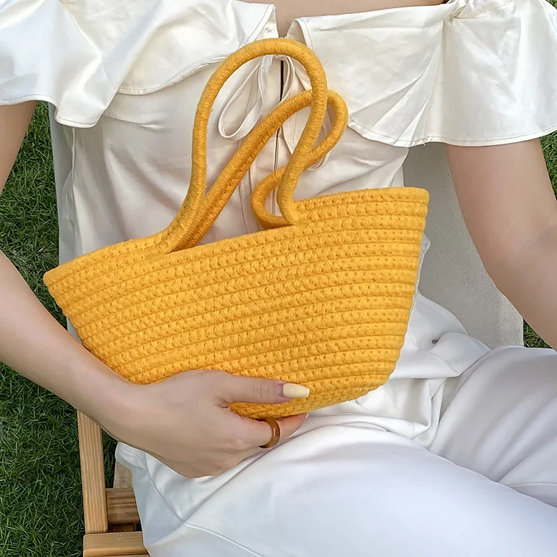 New Summer Trendy High Capacity Women Woven Tote Bag Luxury Mini Tote Handbags Straw Beach Bags For Women, As photo
New Summer Trendy High Capacity Women Woven Tote Bag Luxury Mini Tote Handbags Straw Beach Bags For Women, As photo