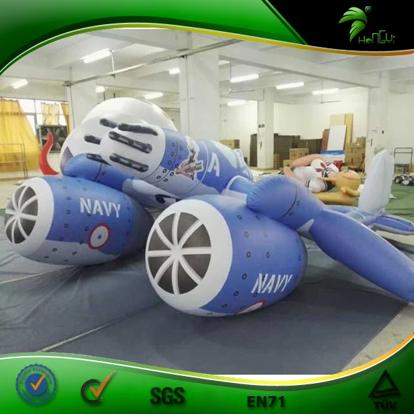 Hongyi Inflatable Plane Model Custom Inflatable Aircraft Balloon Large
