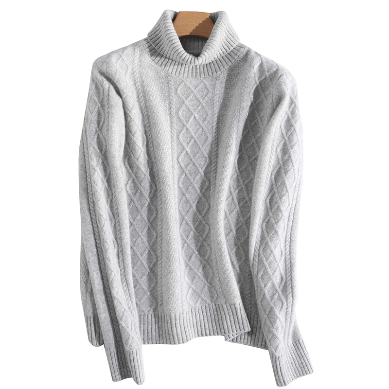 Thick Turtleneck 35% Wool 25% Nylon 20% Acrylic 20% Viscose Winter Knit Sweaters Women Ladies
Thick Turtleneck 35% Wool 25% Nylon 20% Acrylic 20% Viscose Winter Knit Sweaters Women Ladies