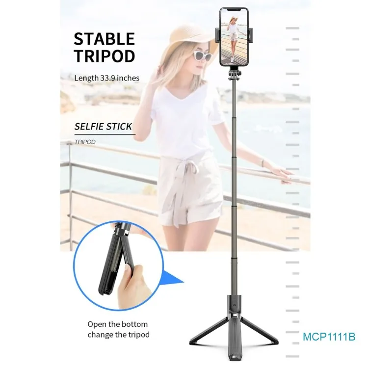 Best Sale L08 Adjustable Remote Gimbal Stabilize wireless BT Self timer Pole Tripod Selfie Stick, Balck
Best Sale L08 Adjustable Remote Gimbal Stabilize wireless BT Self timer Pole Tripod Selfie Stick, Balck