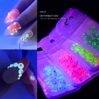 XULIN AB Hotfix Rhinestones Wholesale Non Hot Fix Noctilucent Nail Art Rhinestone For Iron On Crystal Design