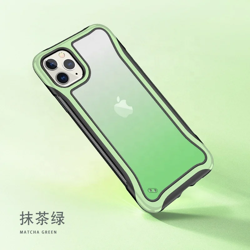 Luxury transparent gradient tpu pc phone case for iphone 11, Multi-color, can be customized
Luxury transparent gradient tpu pc phone case for iphone 11, Multi-color, can be customized