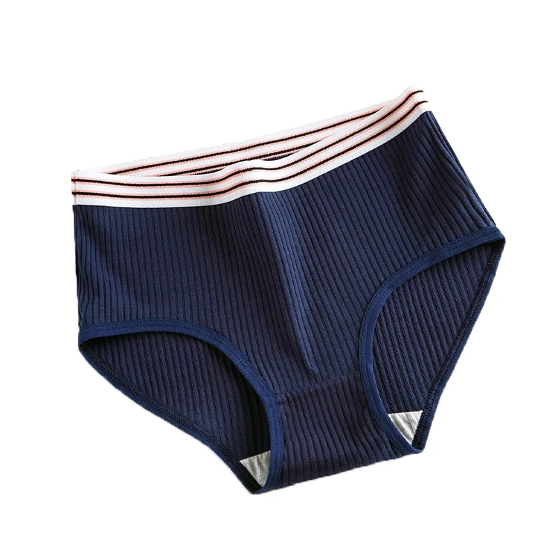 Wholesale underwear screw thread high elastic solid color panties high waist woman underwear
Wholesale underwear screw thread high elastic solid color panties high waist woman underwear