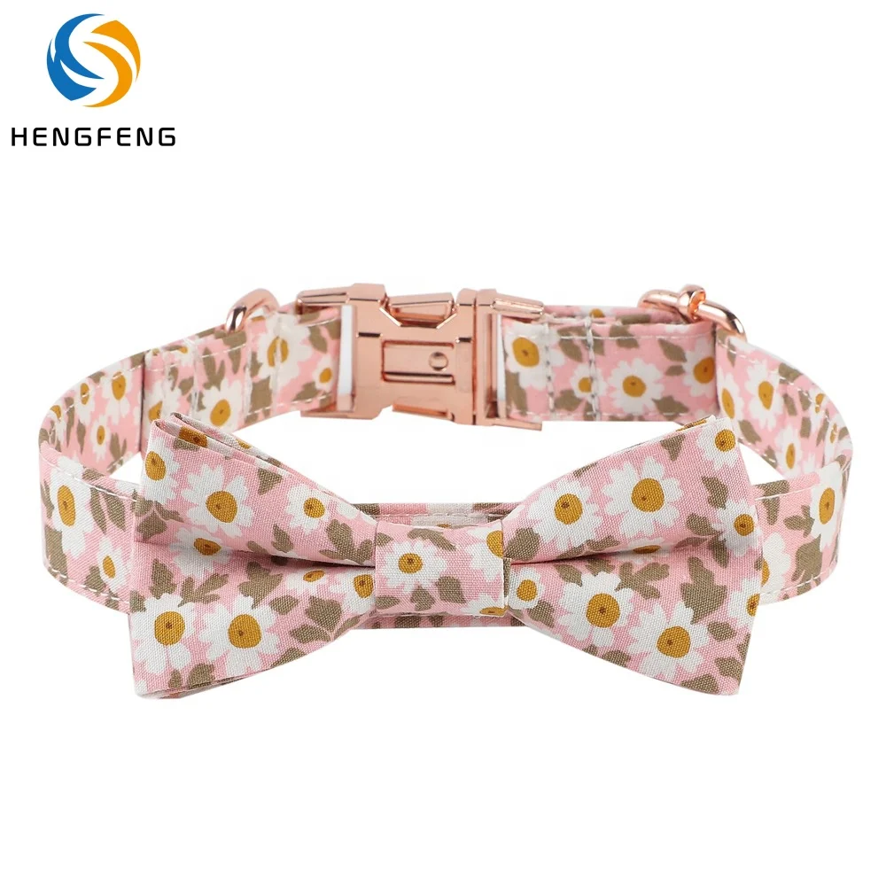 Custom Fashion Rose Gold Buckle Clasp D Ring Pet New Holiday Princess Bowtie Tie Floral Cat Dog Collar With Bow, Picture shows or custom color
Custom Fashion Rose Gold Buckle Clasp D Ring Pet New Holiday Princess Bowtie Tie Floral Cat Dog Collar With Bow, Picture shows or custom color