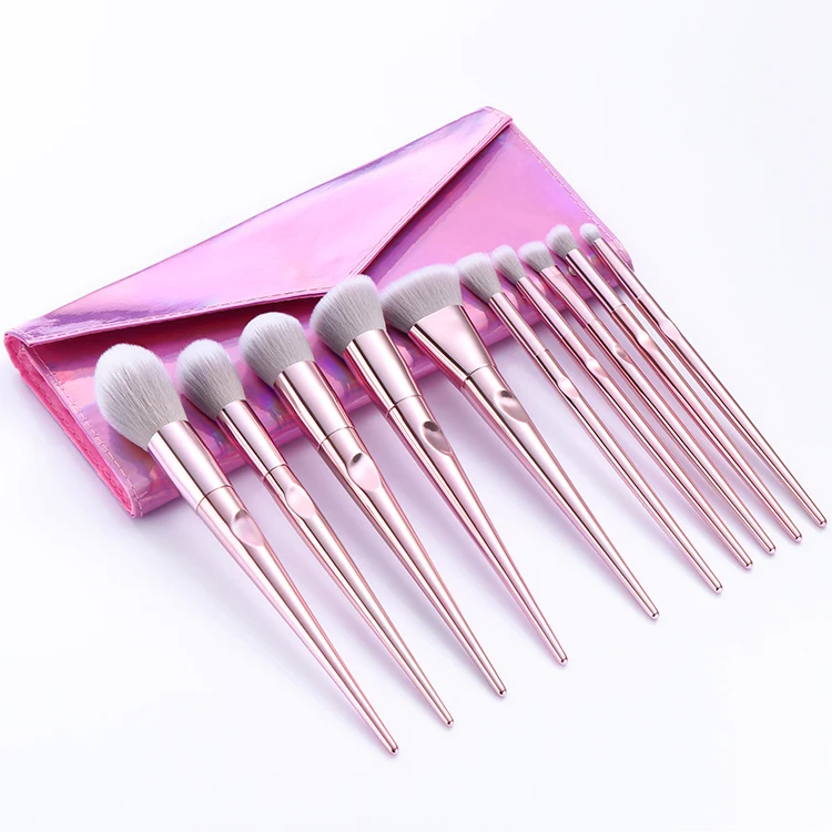 plastic pbt makeup artist cosmetic brush fiber mini makeup brush set double sided travel size matte makeup brushes, Rose gold color
plastic pbt makeup artist cosmetic brush fiber mini makeup brush set double sided travel size matte makeup brushes, Rose gold color
