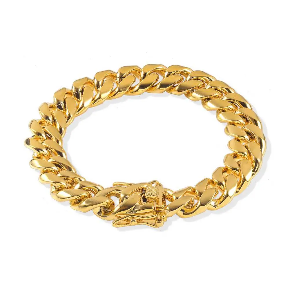 Hip-hop 12mm stainless steel guba bracelet hand polished ound milled encryption Tiktok jewelry
Hip-hop 12mm stainless steel guba bracelet hand polished ound milled encryption Tiktok jewelry