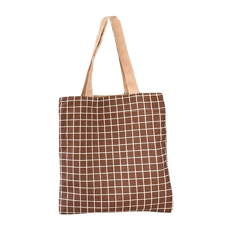 Reusable Large Foldable Casual Simple Double-Sided Plaid Literary Retro Shoulder Bag Women Ladies Handbag, 3 colors
Reusable Large Foldable Casual Simple Double-Sided Plaid Literary Retro Shoulder Bag Women Ladies Handbag, 3 colors
