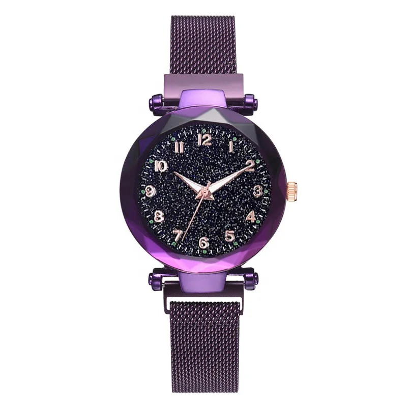 Hot Sell Luxury Star Sky Ladies 2020 Fashion Quartz Shining Magnetic Strap Mesh Bracelet Women Watch
Hot Sell Luxury Star Sky Ladies 2020 Fashion Quartz Shining Magnetic Strap Mesh Bracelet Women Watch