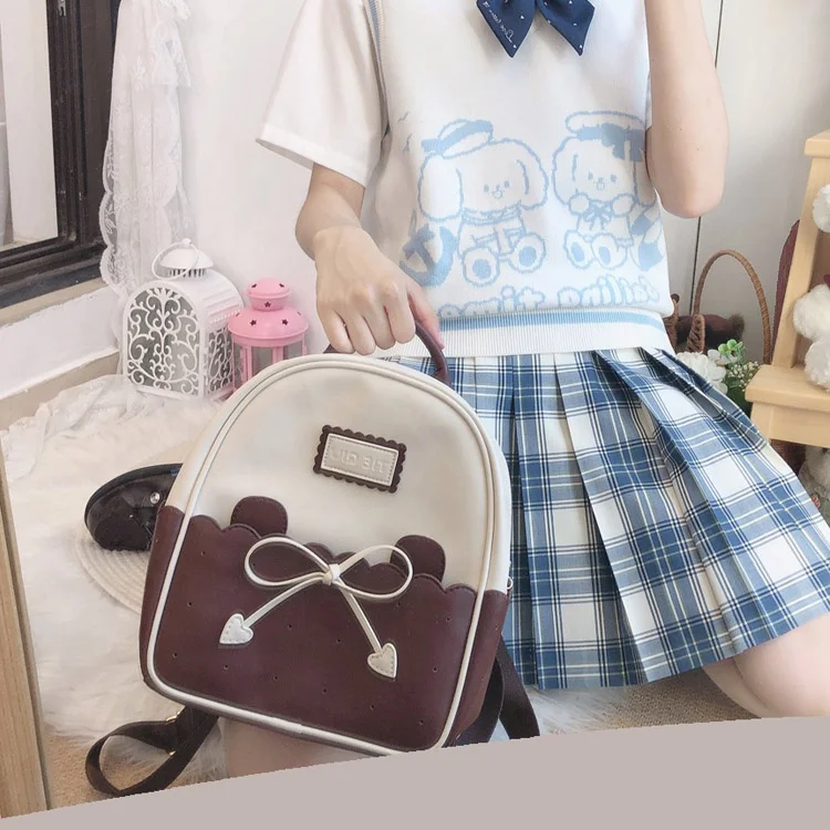 New Cute Backpack Focusrite Bag Lolita Style Cosplay Bag Kawaii School Bags Backpack For Girl Pu Leather, As pictures or customized color
New Cute Backpack Focusrite Bag Lolita Style Cosplay Bag Kawaii School Bags Backpack For Girl Pu Leather, As pictures or customized color