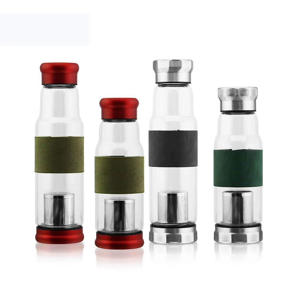 Single Wall Insulated Drink Tea Water Voss Glass Water Bottle With Metal Lid, Customized color
Single Wall Insulated Drink Tea Water Voss Glass Water Bottle With Metal Lid, Customized color
