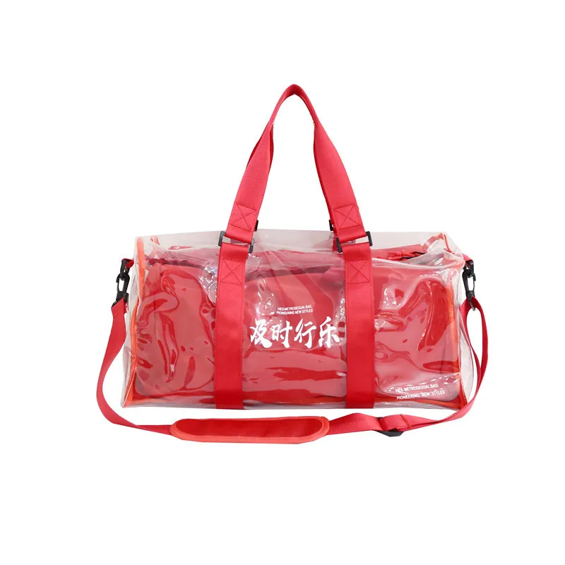 2021 Custom Fashion women girl Outdoor Activities plastic travel bags luggage sport tote beach PVC duffle bag, Customized color
2021 Custom Fashion women girl Outdoor Activities plastic travel bags luggage sport tote beach PVC duffle bag, Customized color