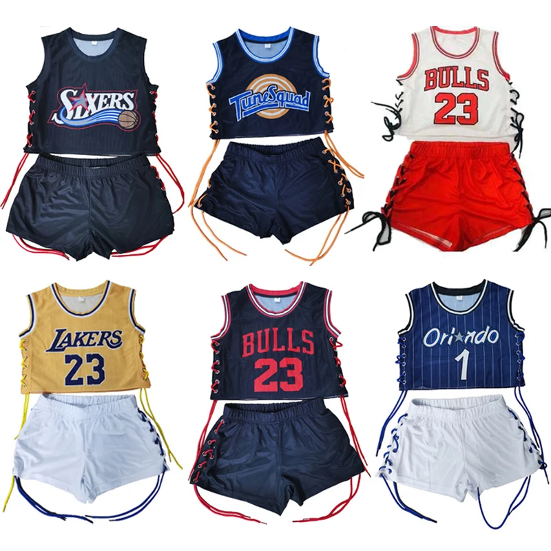 Wholsale fashion Sports style basketball uniform set basketball jersey dress women, Customized colors
Wholsale fashion Sports style basketball uniform set basketball jersey dress women, Customized colors