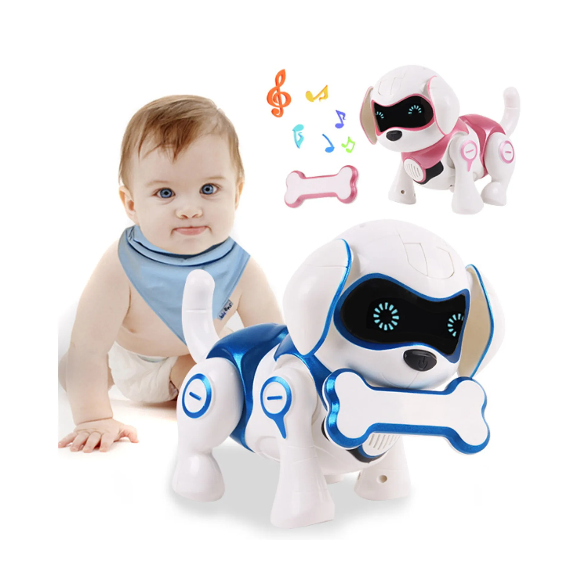 C90 Hot Selling Robot Dog Toy Lovely Simulation Robot Dog Intelligent Charging Smart Pet Early Education Machine
C90 Hot Selling Robot Dog Toy Lovely Simulation Robot Dog Intelligent Charging Smart Pet Early Education Machine