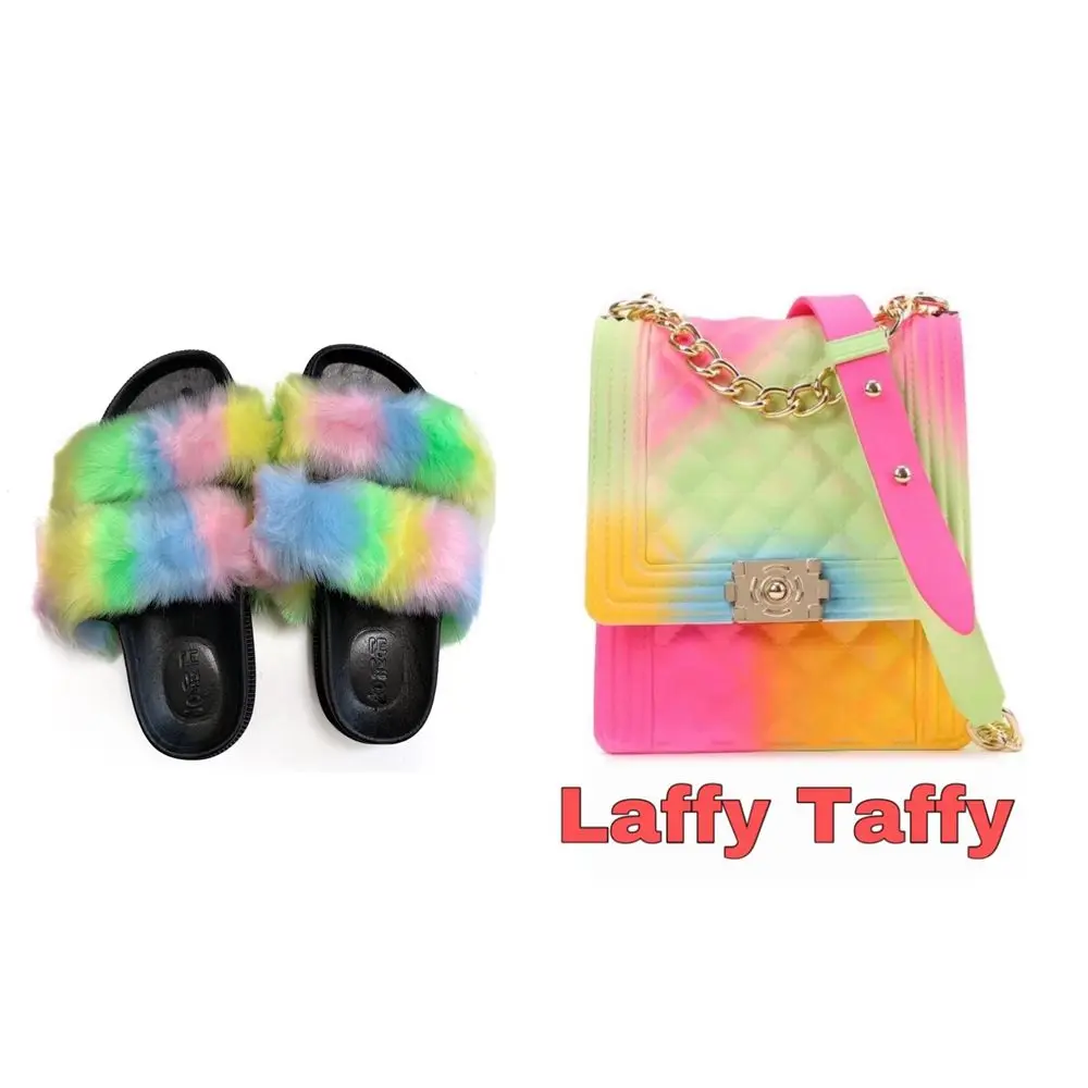 Fashion ladies cool shoes bag suit pvc handbag jelly shoulder bag real hair slippers jelly female bag, Chioce
Fashion ladies cool shoes bag suit pvc handbag jelly shoulder bag real hair slippers jelly female bag, Chioce