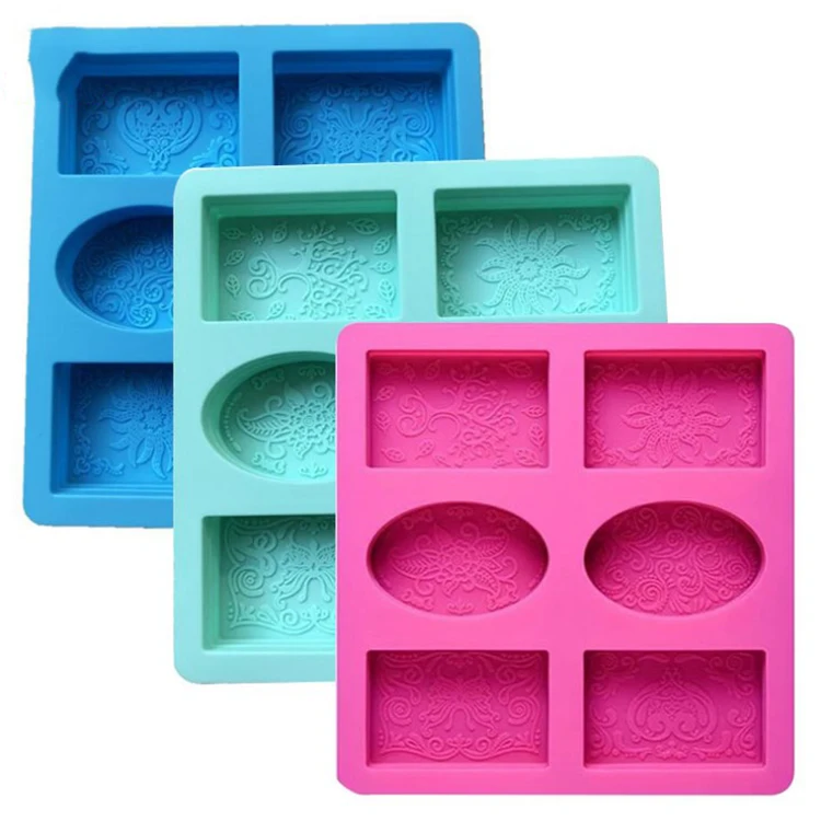 Creative multifunctional silicon silicone square oval soap mold Handmade cheap silicone molds for soap making, Pink ,rose red,blue, green, mint green
Creative multifunctional silicon silicone square oval soap mold Handmade cheap silicone molds for soap making, Pink ,rose red,blue, green, mint green