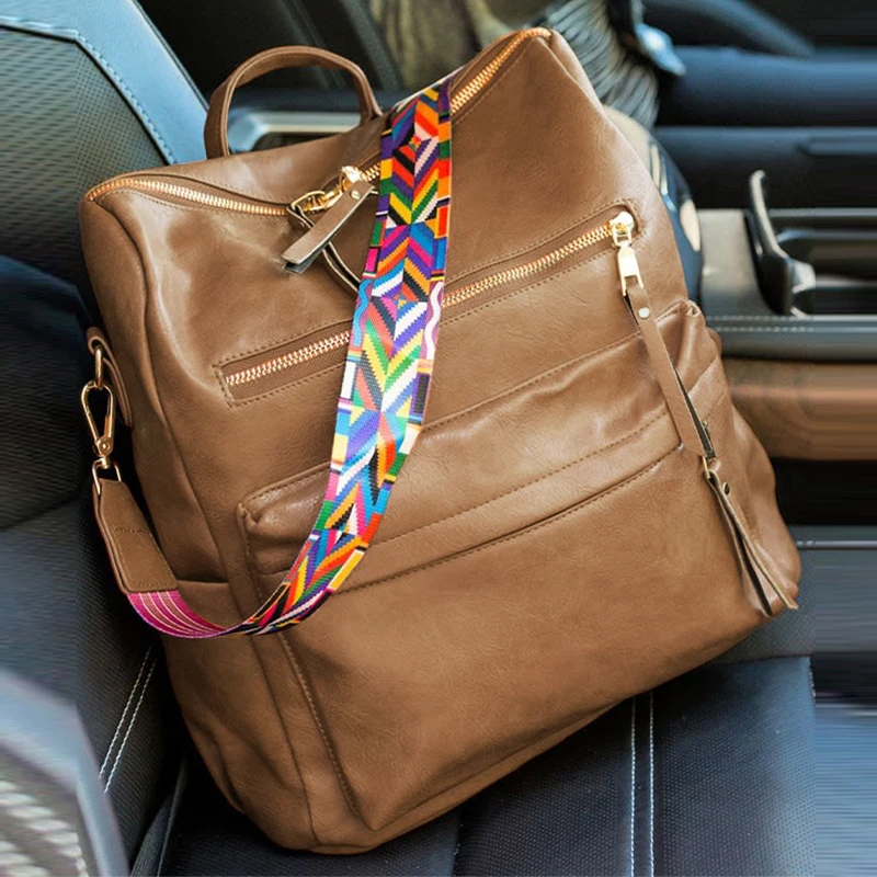 Wholesale Casual Women Leopard Versatile Straps Leather Crossbody Travel Bag Backpack
Wholesale Casual Women Leopard Versatile Straps Leather Crossbody Travel Bag Backpack