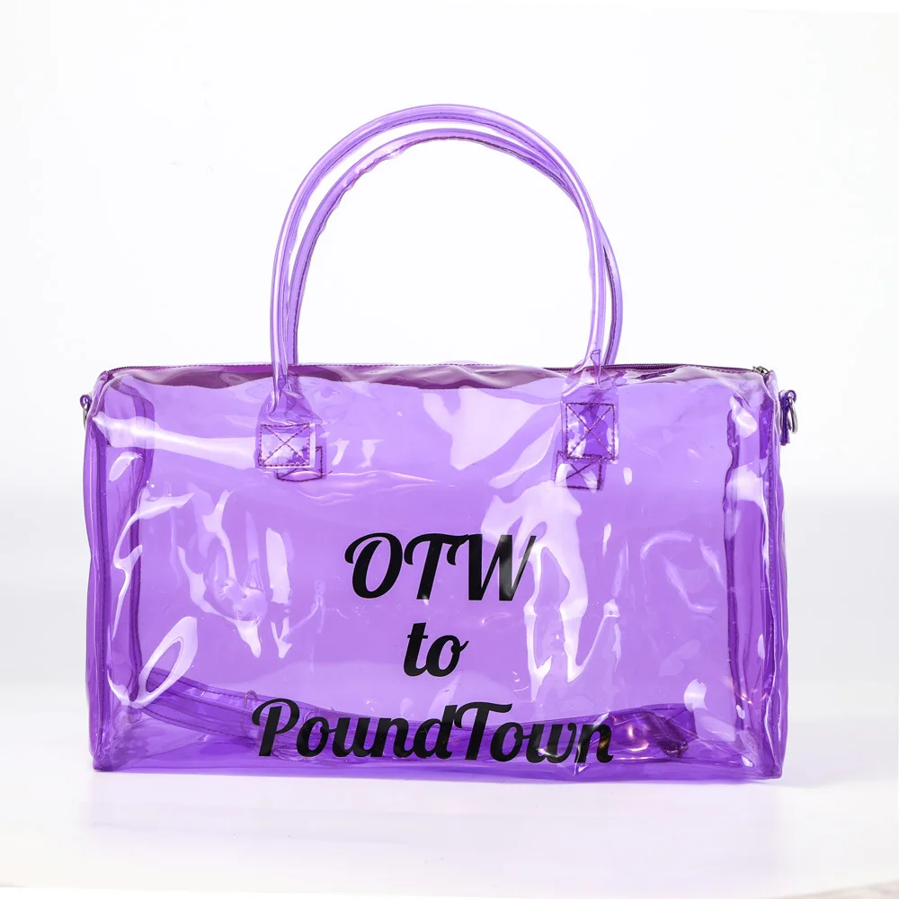 Hot Selling Gym Bag Sports Outdoor Transparent Jelly Bag Large Capacity Yoga Fitness Handbags, Picture
Hot Selling Gym Bag Sports Outdoor Transparent Jelly Bag Large Capacity Yoga Fitness Handbags, Picture